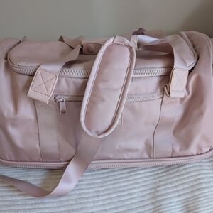 Calpak Blush Pink Travel Duffel Bag